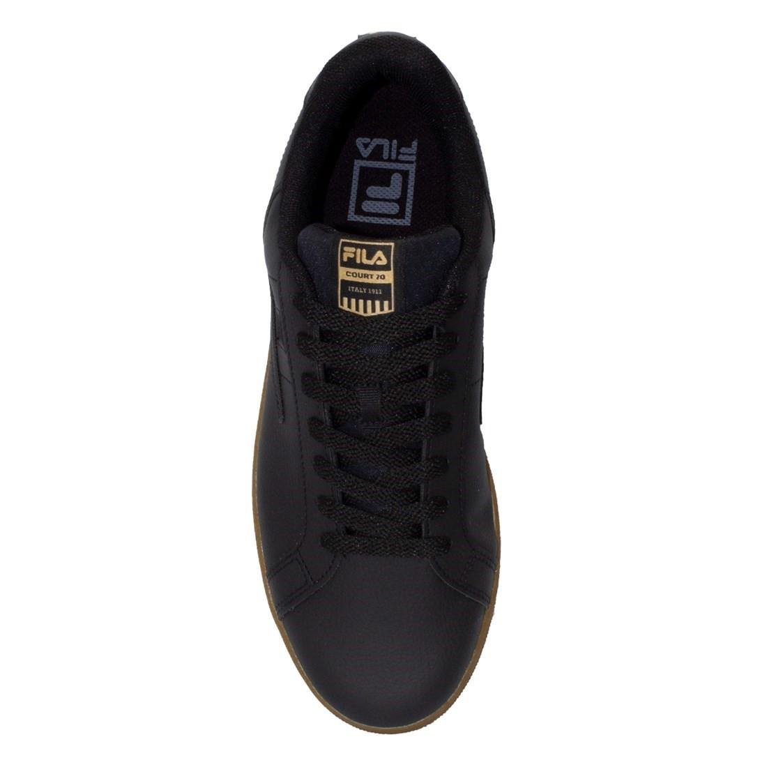 Tênis Fila Masculino FX Court 70 Preto/Marrom 3