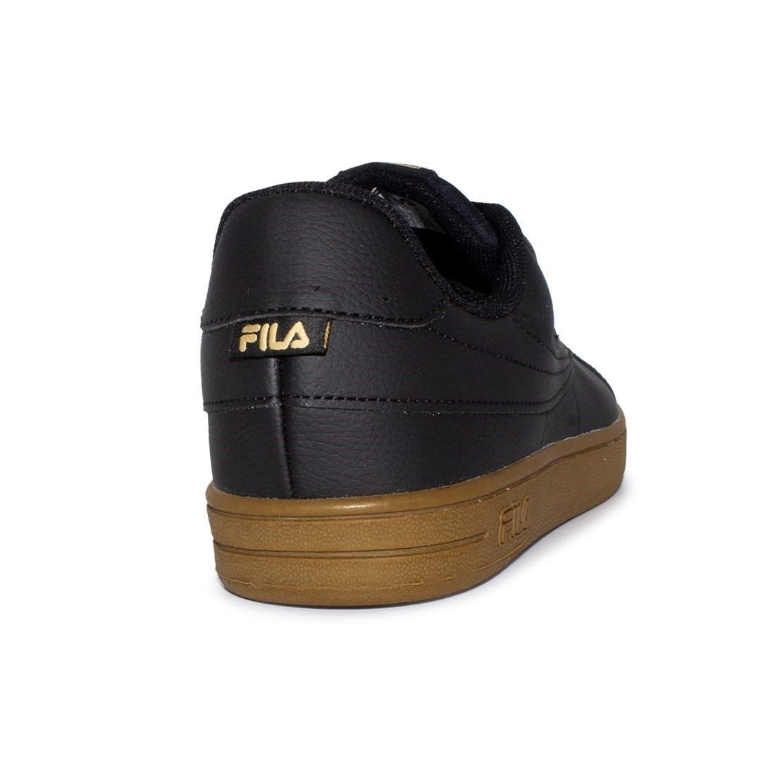 Tênis Fila Masculino FX Court 70 Preto/Marrom 4