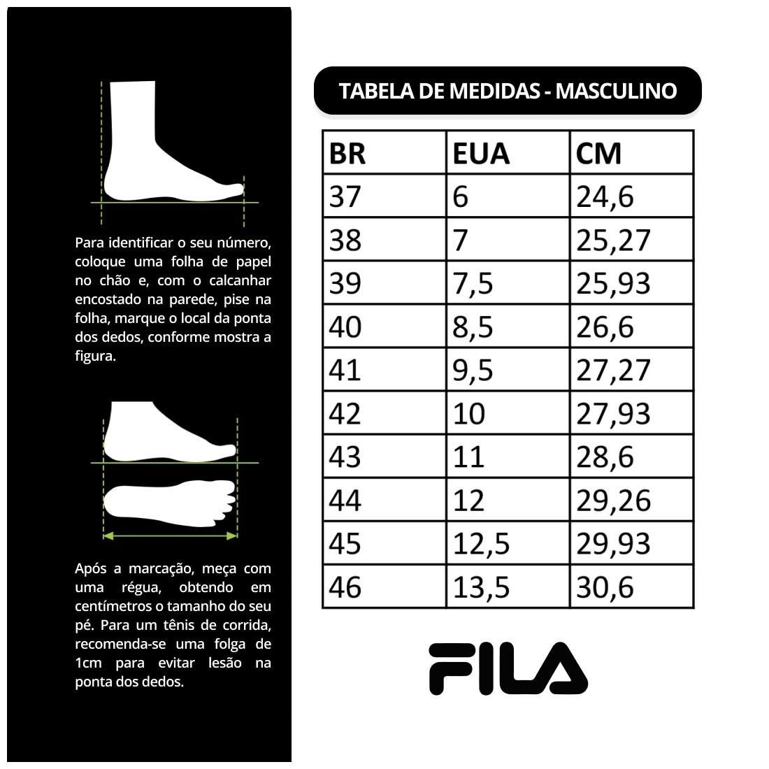 Tênis Fila Masculino FX Court 70 Preto/Marrom 6