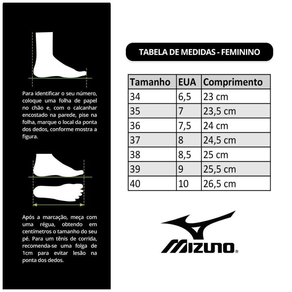 Tênis Mizuno Feminino Wave Way 4 Corrida Cinza 6