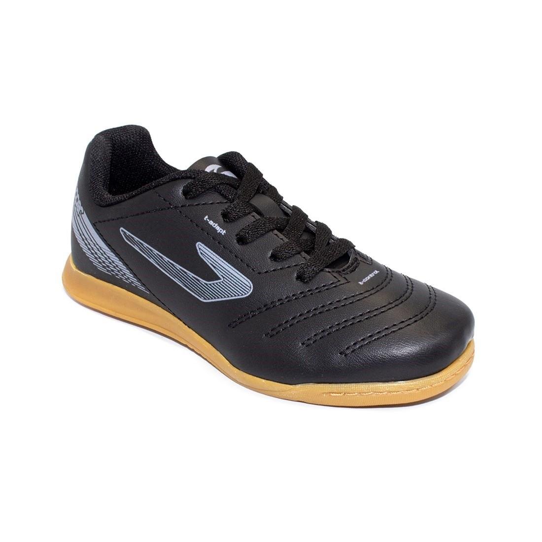 Chuteira Futsal Topper Cup VI Infantil Preto 2