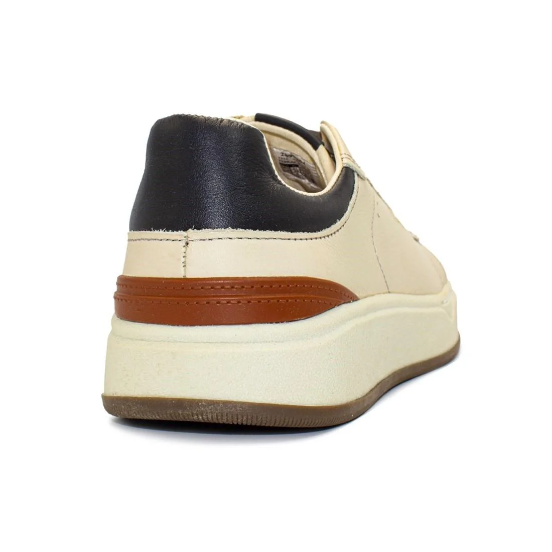 Sapatênis de Couro Ferracini Masculino Dixon 7106-617 Bege 4