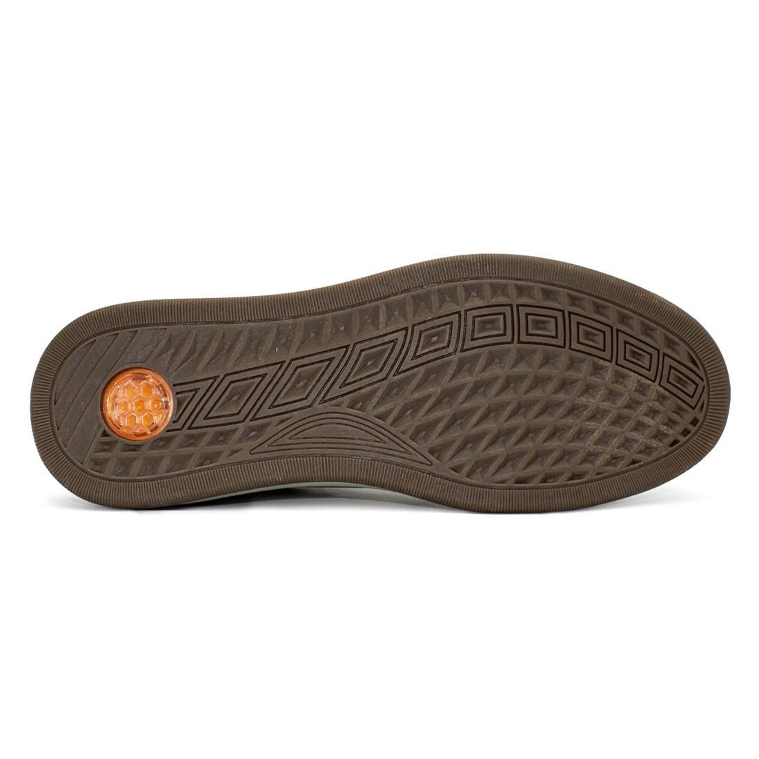 Sapatênis de Couro Ferracini Masculino Dixon 7106-617 Bege 6