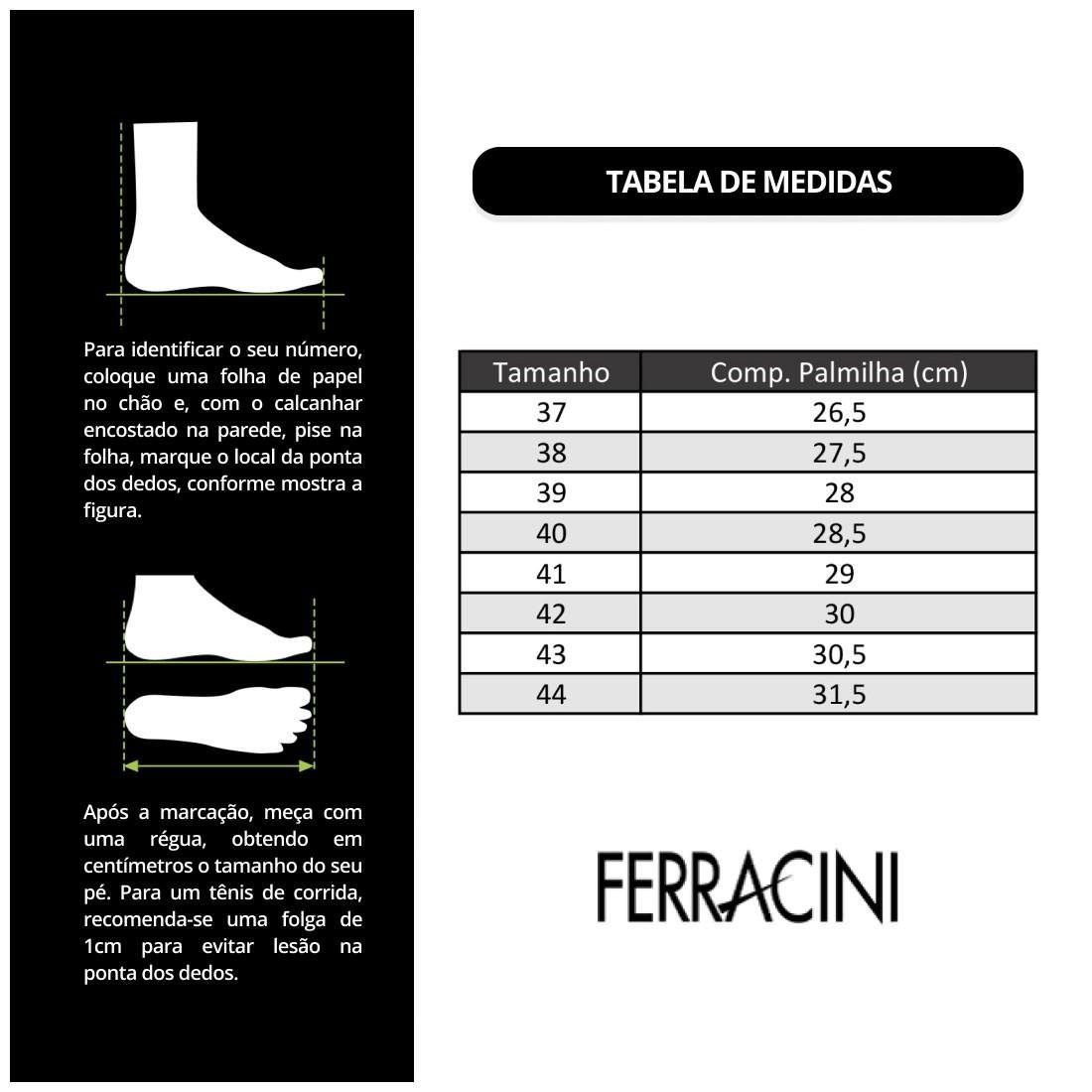 Sapatênis de Couro Ferracini Masculino Dixon 7106-617 Bege 7