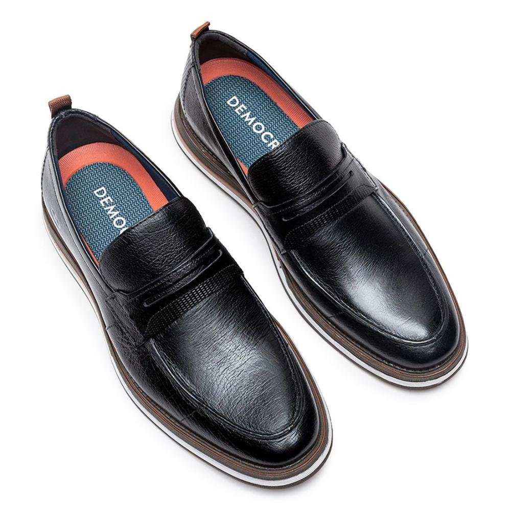 Sapato Social De Couro Democrata Metropolitan Type 272103 Multicores 2