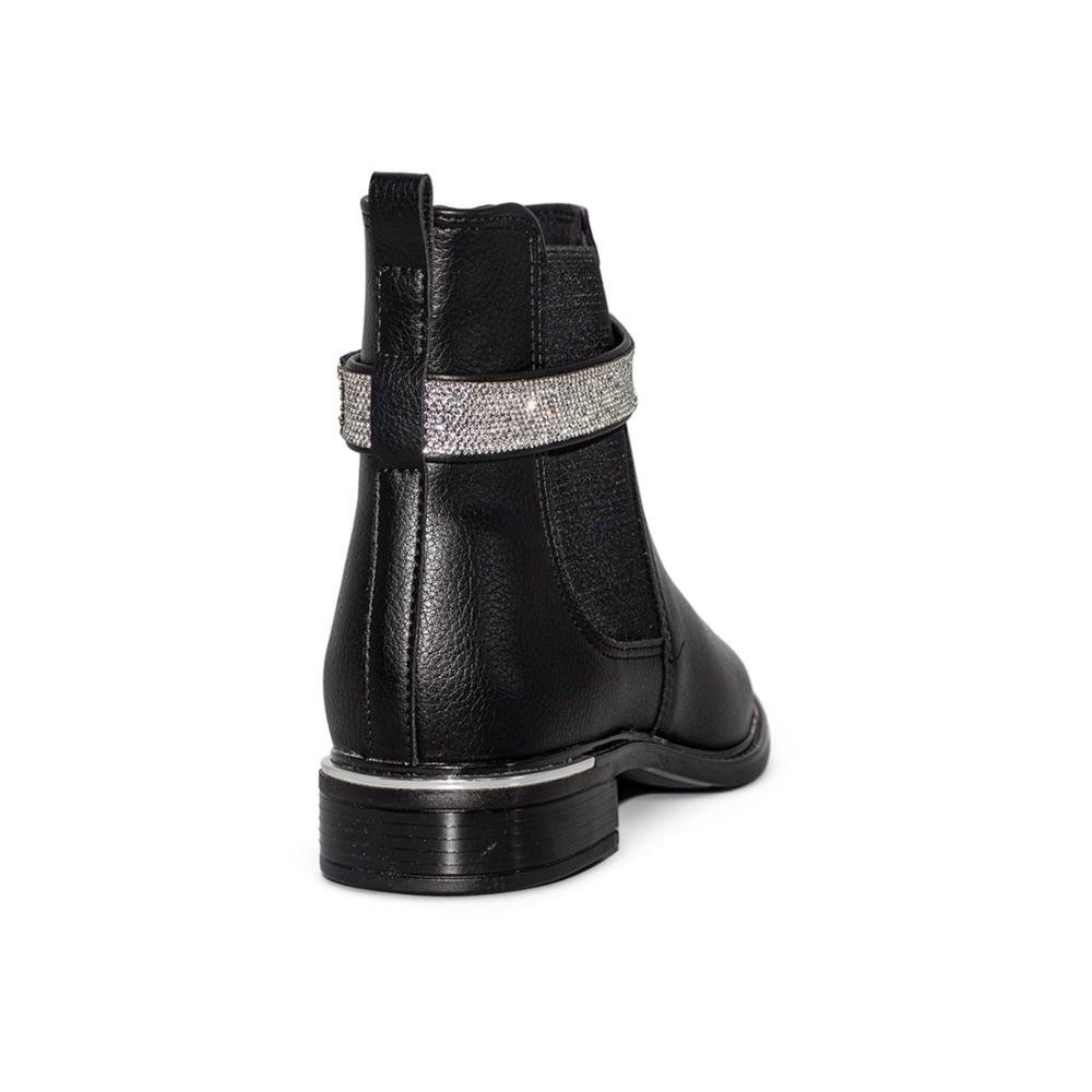 Bota Vizzano Feminina Napa Floather Zurique/Elástico 3077.118 Preto 4