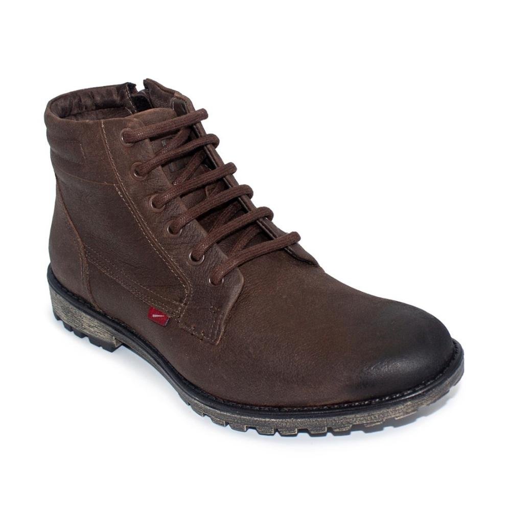 Bota de Couro Ferracini Masculina Cross 9945 Marrom 2