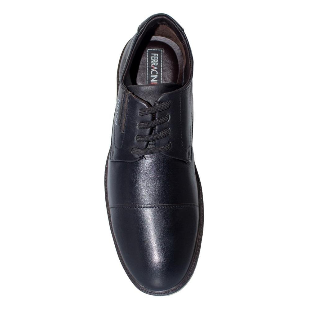 Sapato de Couro Ferracini Masculino Monterrey 3622-641 Preto 3