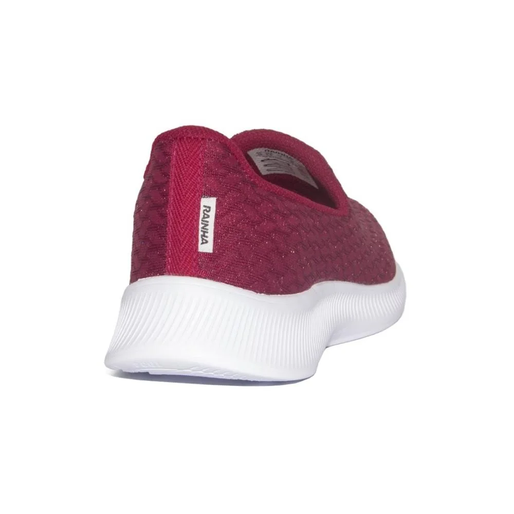 Tênis Rainha Slip On Feminino Wish Casual RA0362 Rosa 4