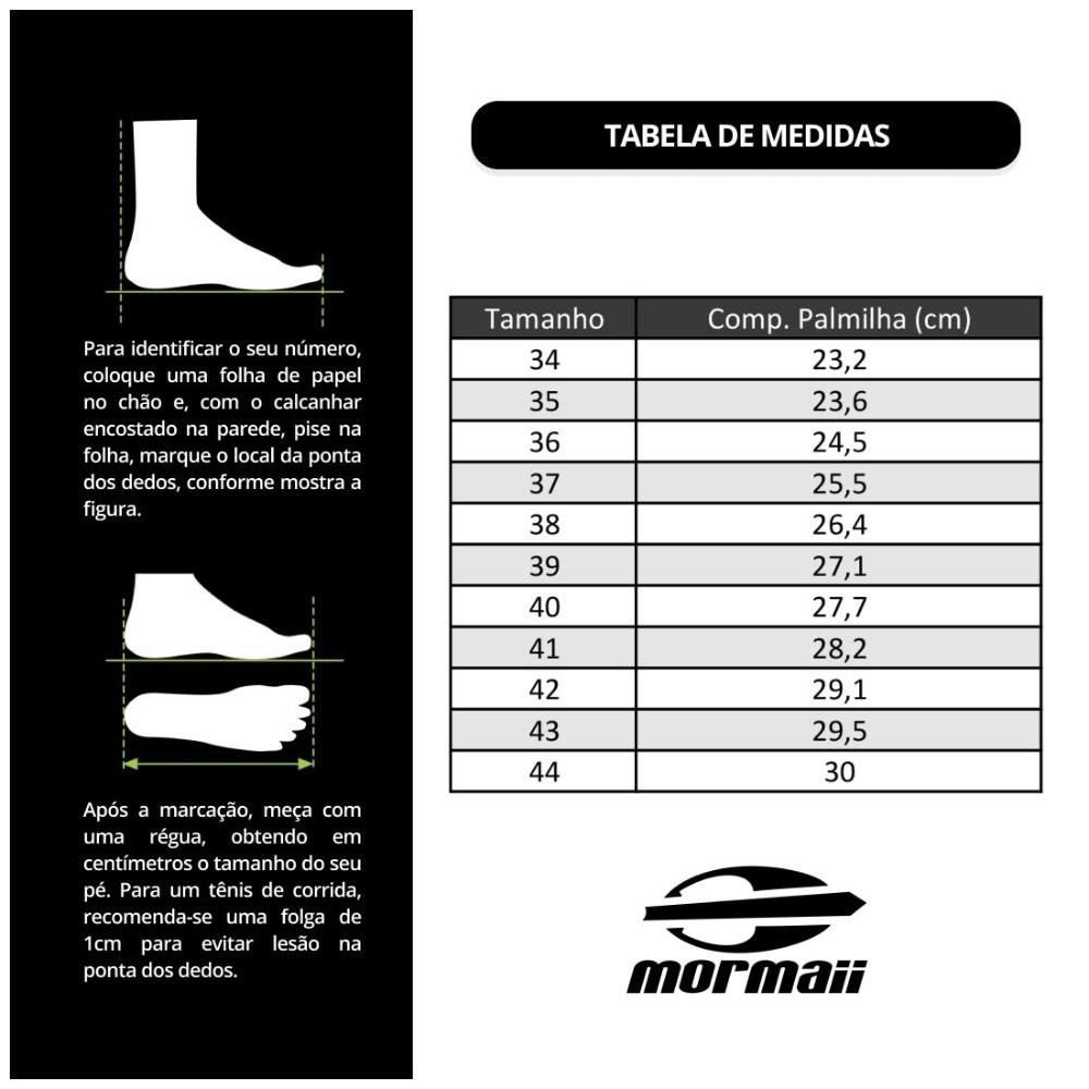 Tênis Mormaii Unissex Urban Pulse 2 Preto 6