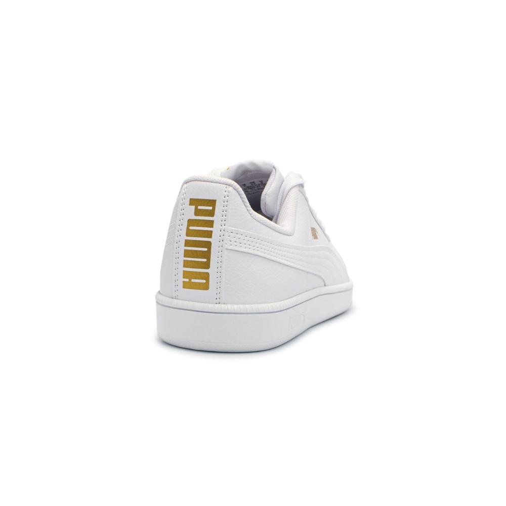 Tênis Puma Unissex UP Branco/Dourado 3