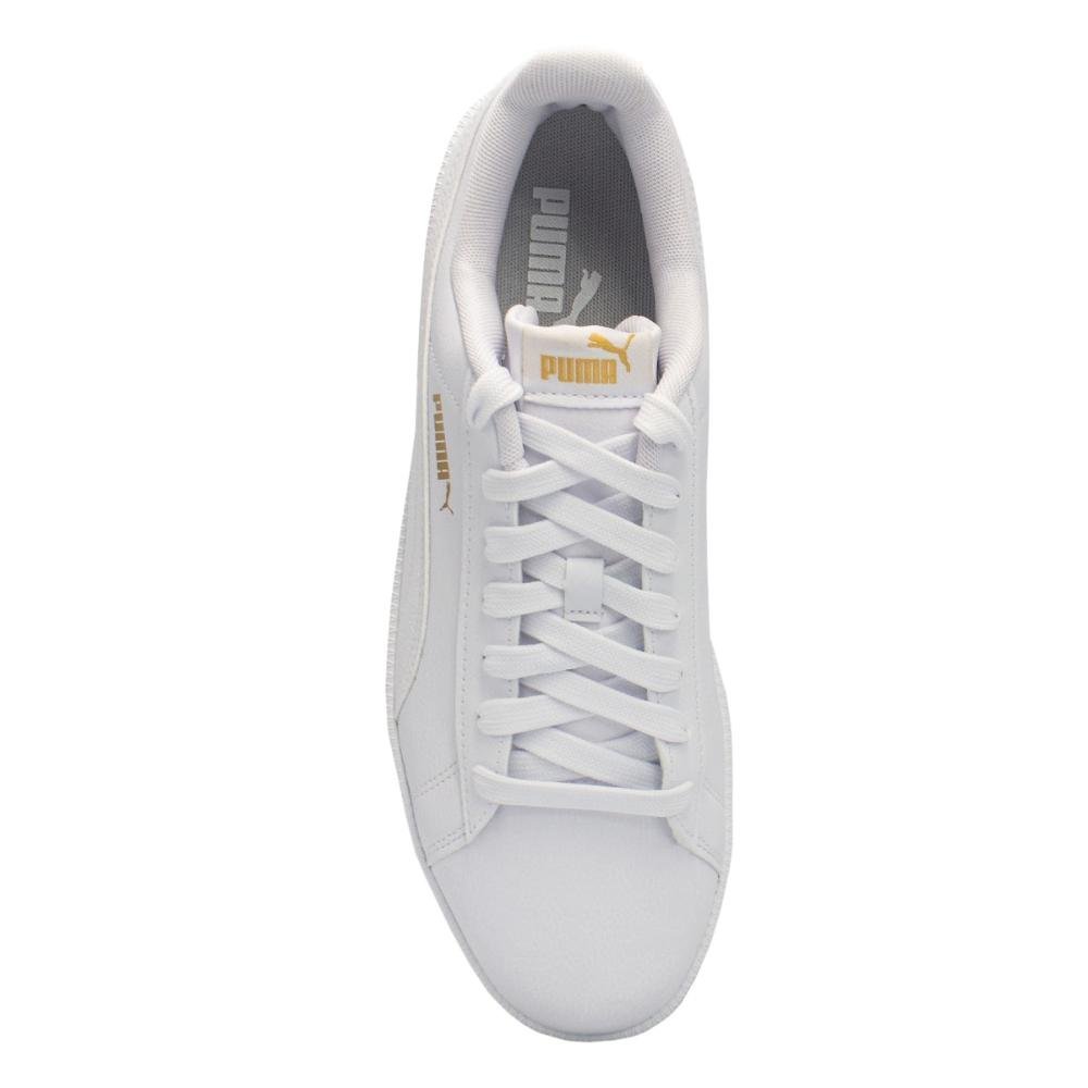 Tênis Puma Unissex UP Branco/Dourado 4