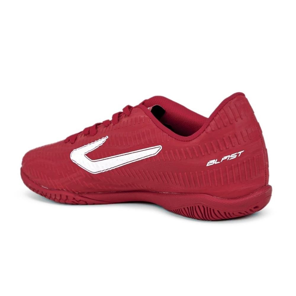 Chuteira Futsal Topper Blast Vermelho 4