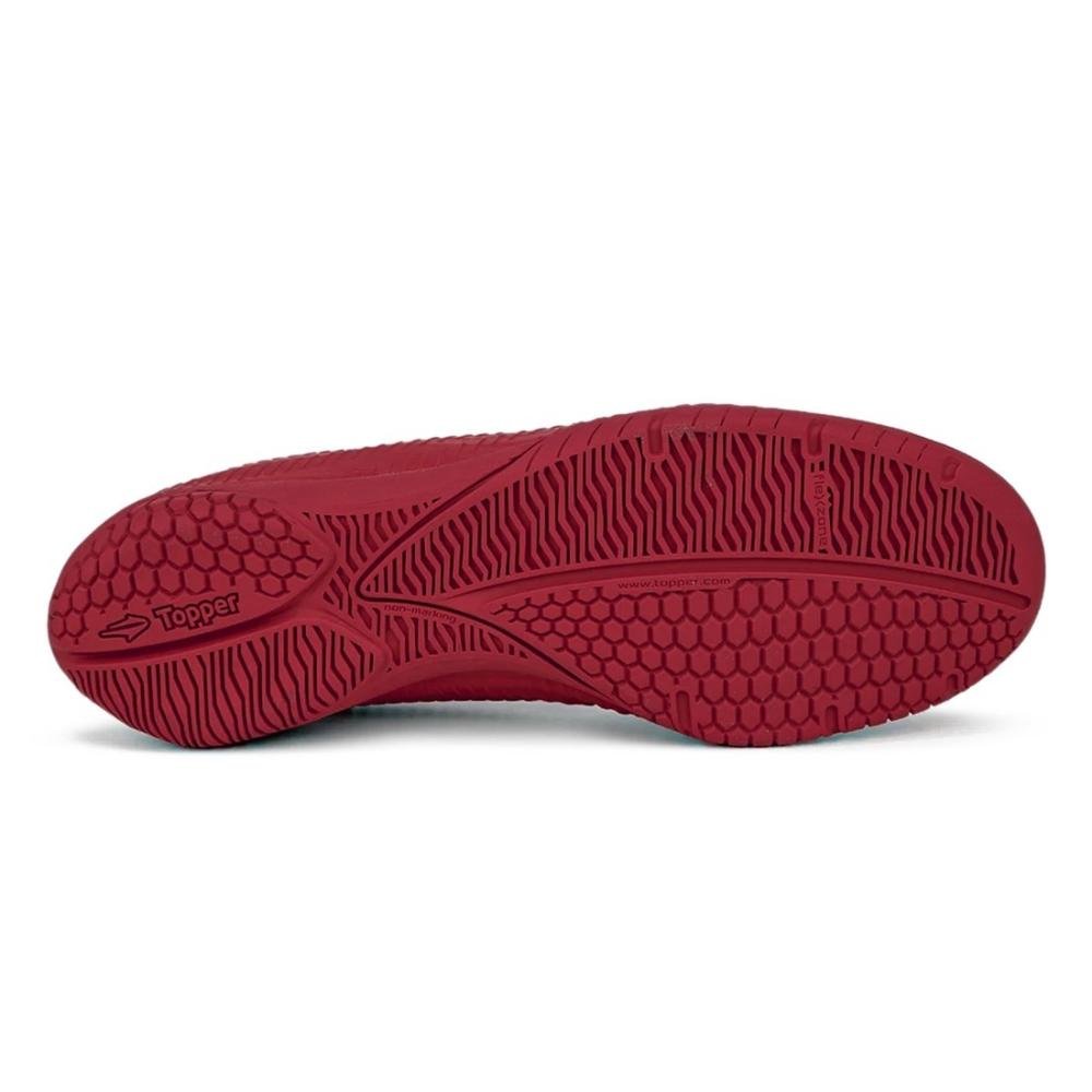 Chuteira Futsal Topper Blast Vermelho 5