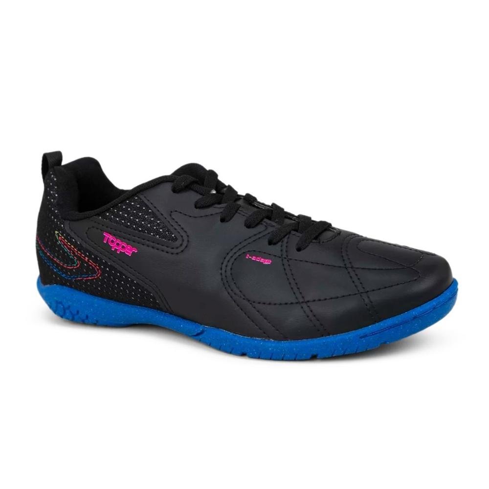 Chuteira Futsal Topper Capita II Preto 2