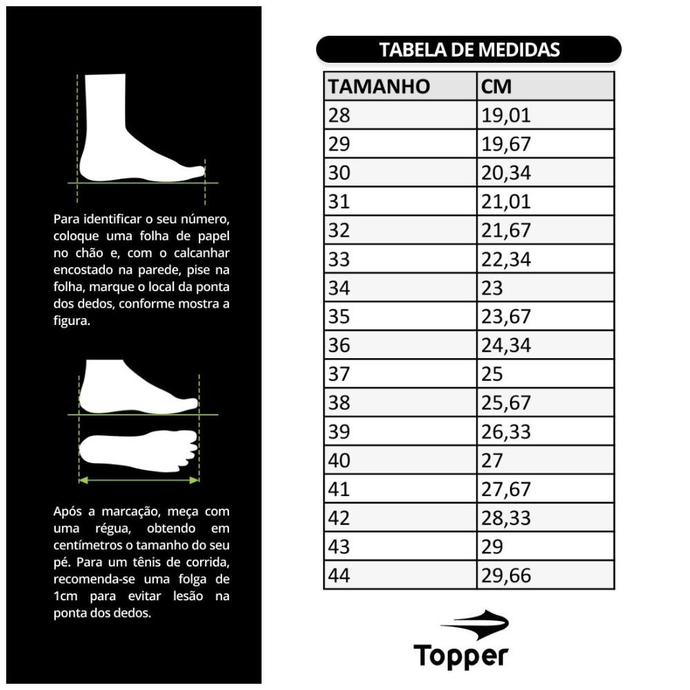 Chuteira Futsal Topper Capita II Preto 6