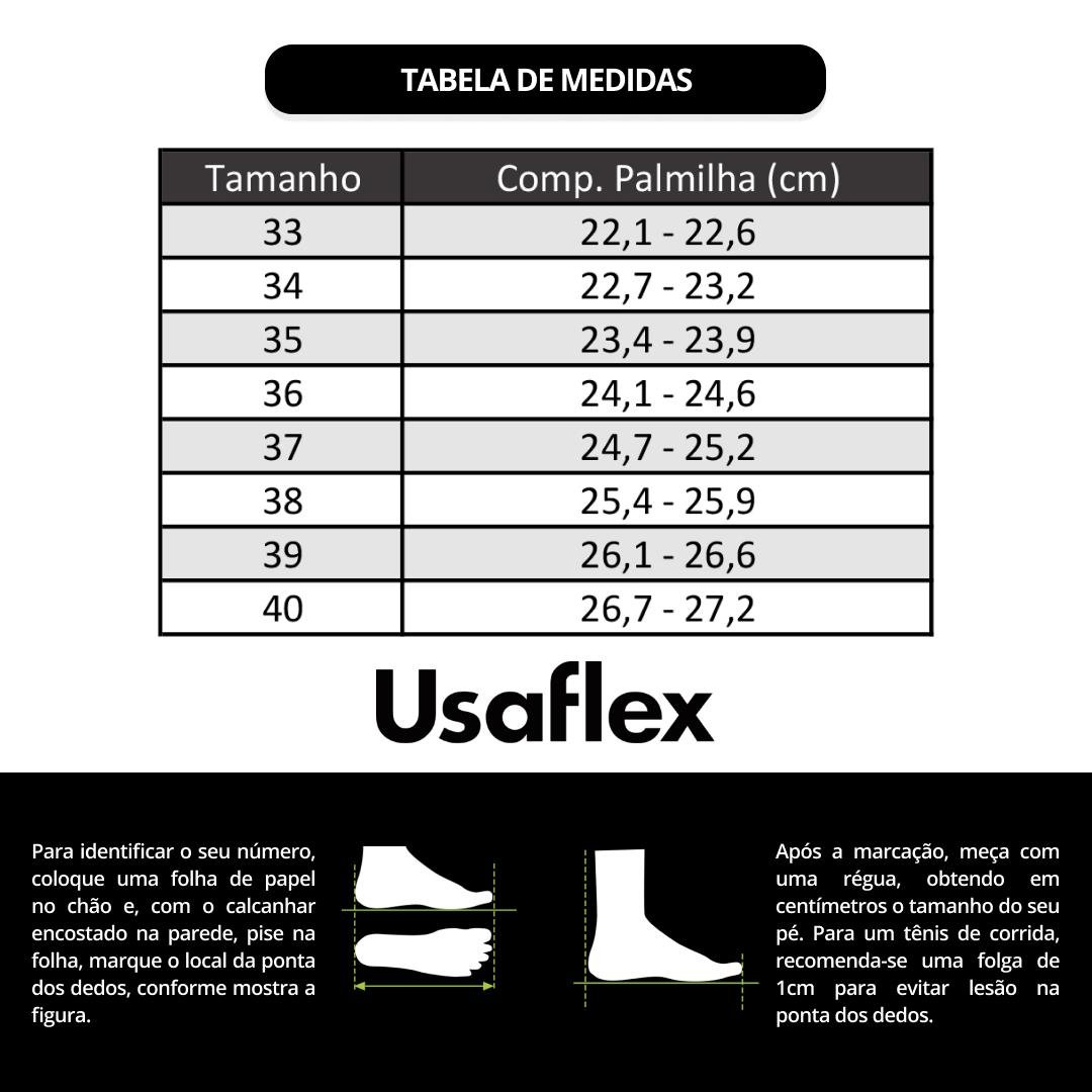 Tamanco Usaflex Feminino Couro Salto Bloco Bico Quadrado Casual AL2003 Preto 6