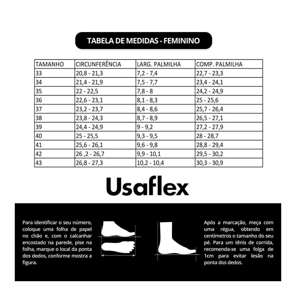 Scarpin Usaflex Feminino Couro Salto Anabela Casual AA3811 Dourado 6