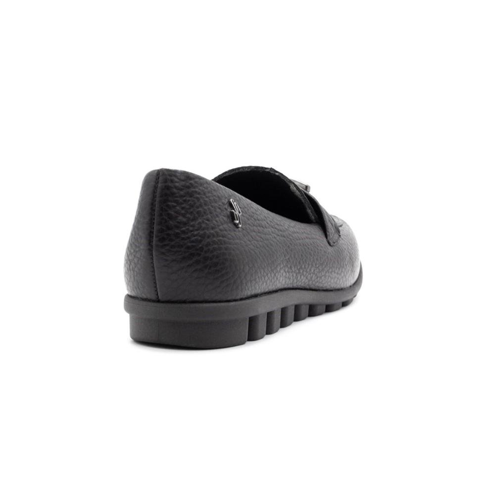 Loafer Usaflex Feminino Em Couro Casual AL3404 Branco 4