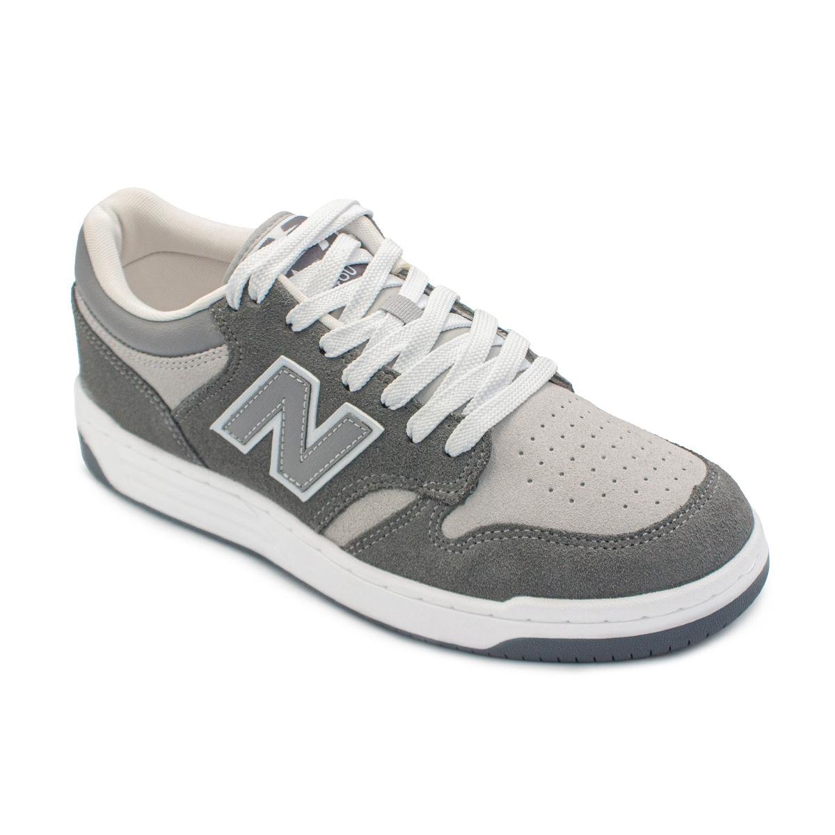 Tênis New Balance Masculino 480 Low Chumbo/Cinza 2