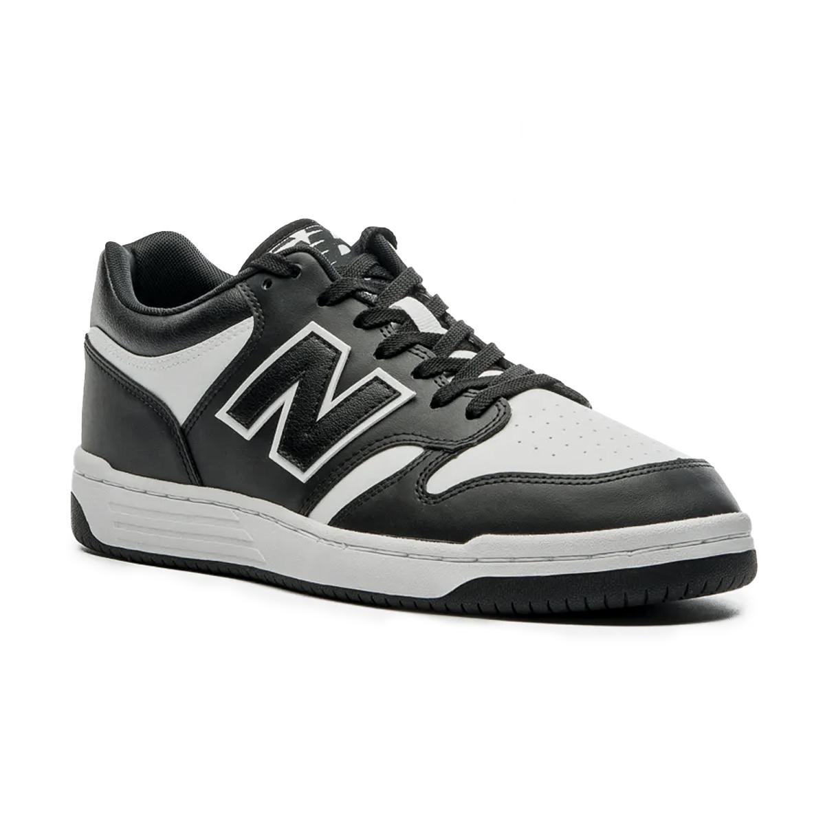Tênis New Balance Masculino 480 Low Preto/Branco 2