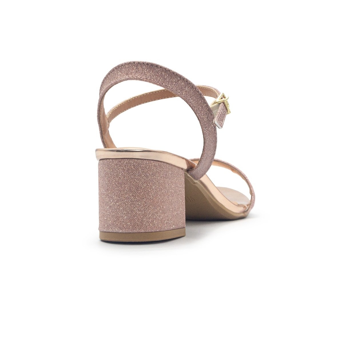 Sandália Vizzano Feminina Pelica Salto Bloco Metalizada Casual 6291.900 Rosa 4
