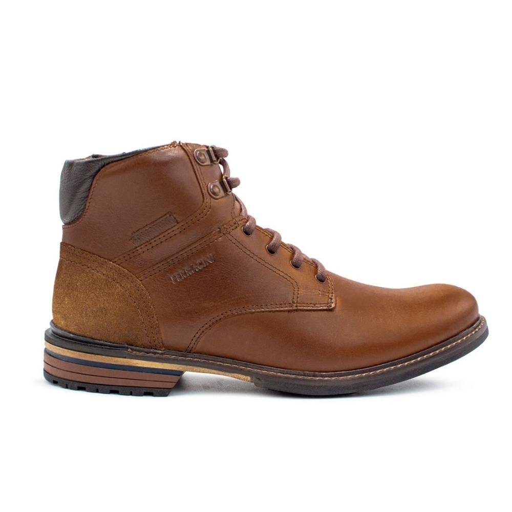 Bota Casual Masculina Botas Masculinas De Couro Ferracini Bota De