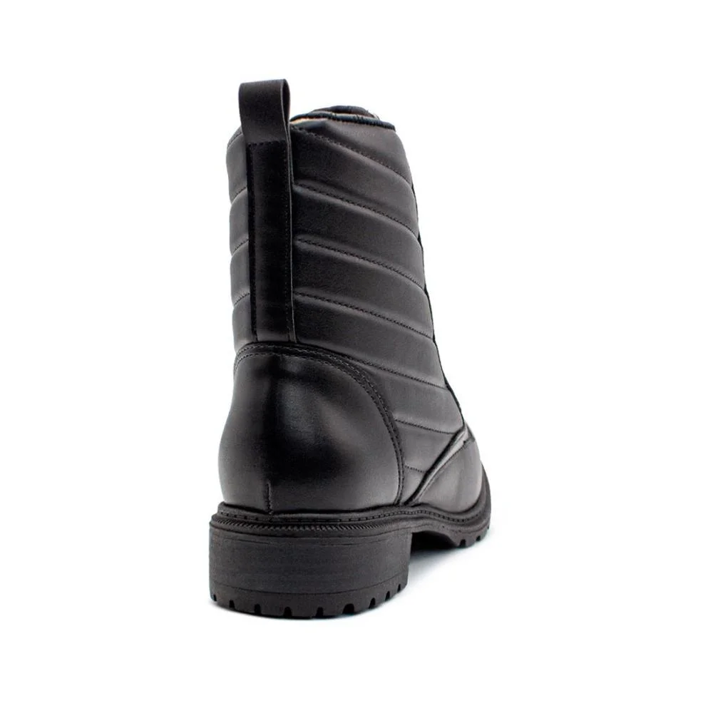 Bota Modare Feminina Napa Pele Strech Conforto 7074.103 Preto 4