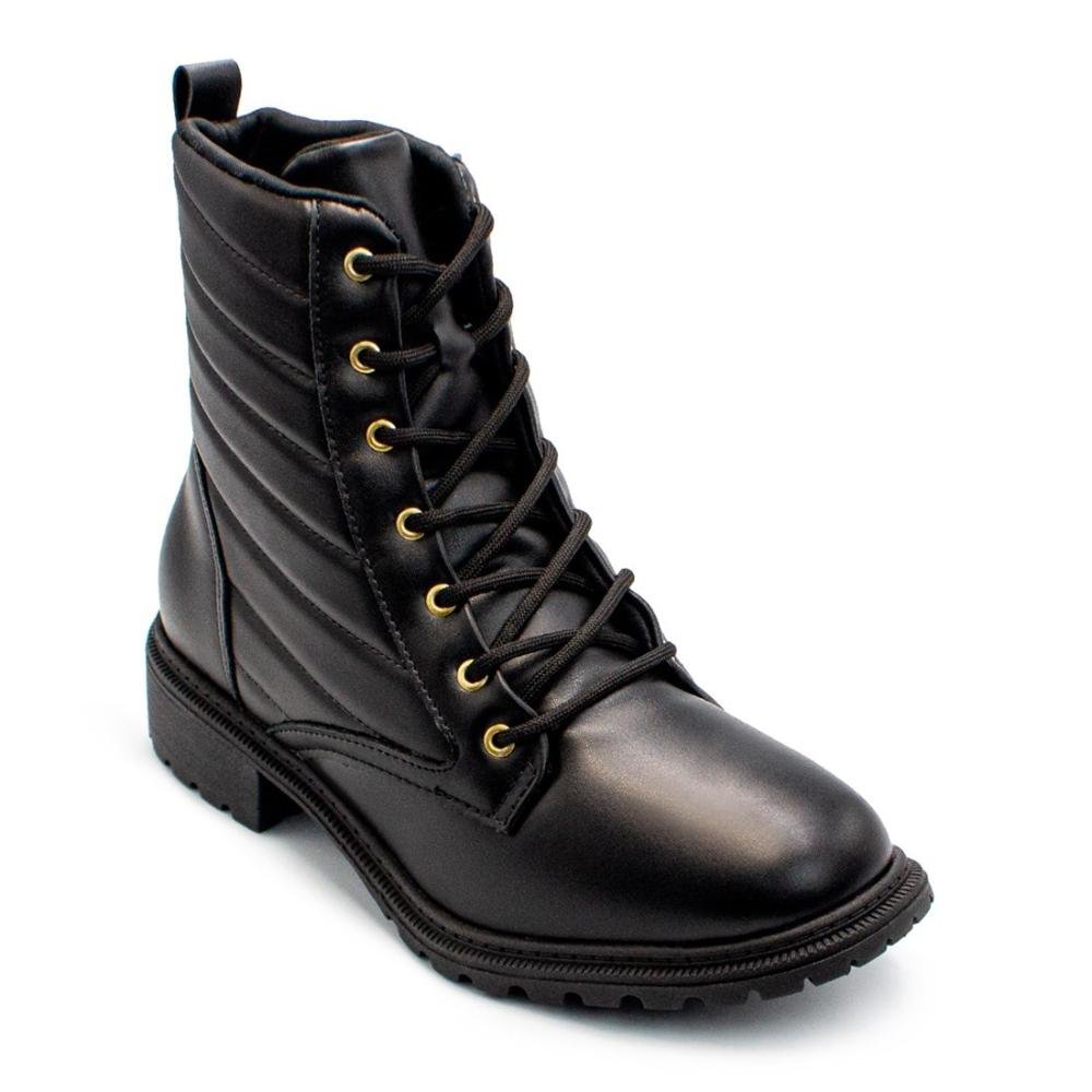 Bota Modare Feminina Napa Pele Strech Conforto 7074.103 Preto 2
