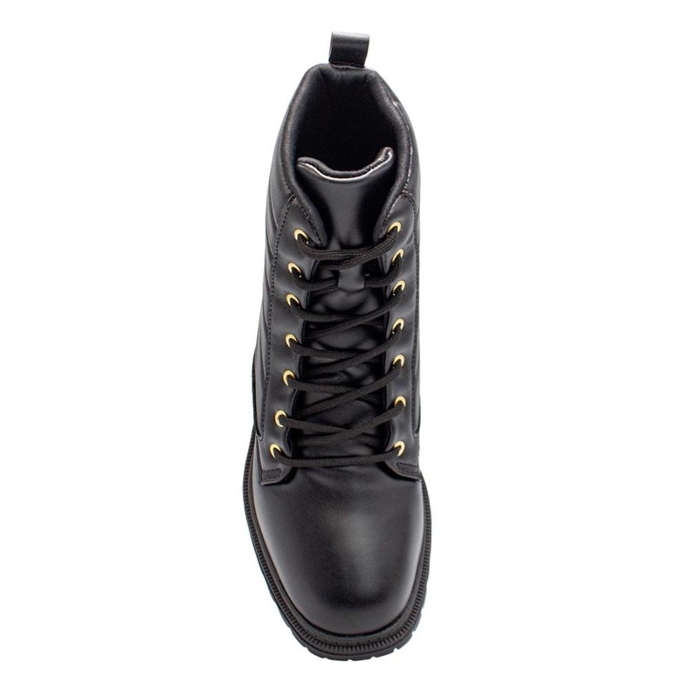 Bota Modare Feminina Napa Pele Strech Conforto 7074.103 Preto 3
