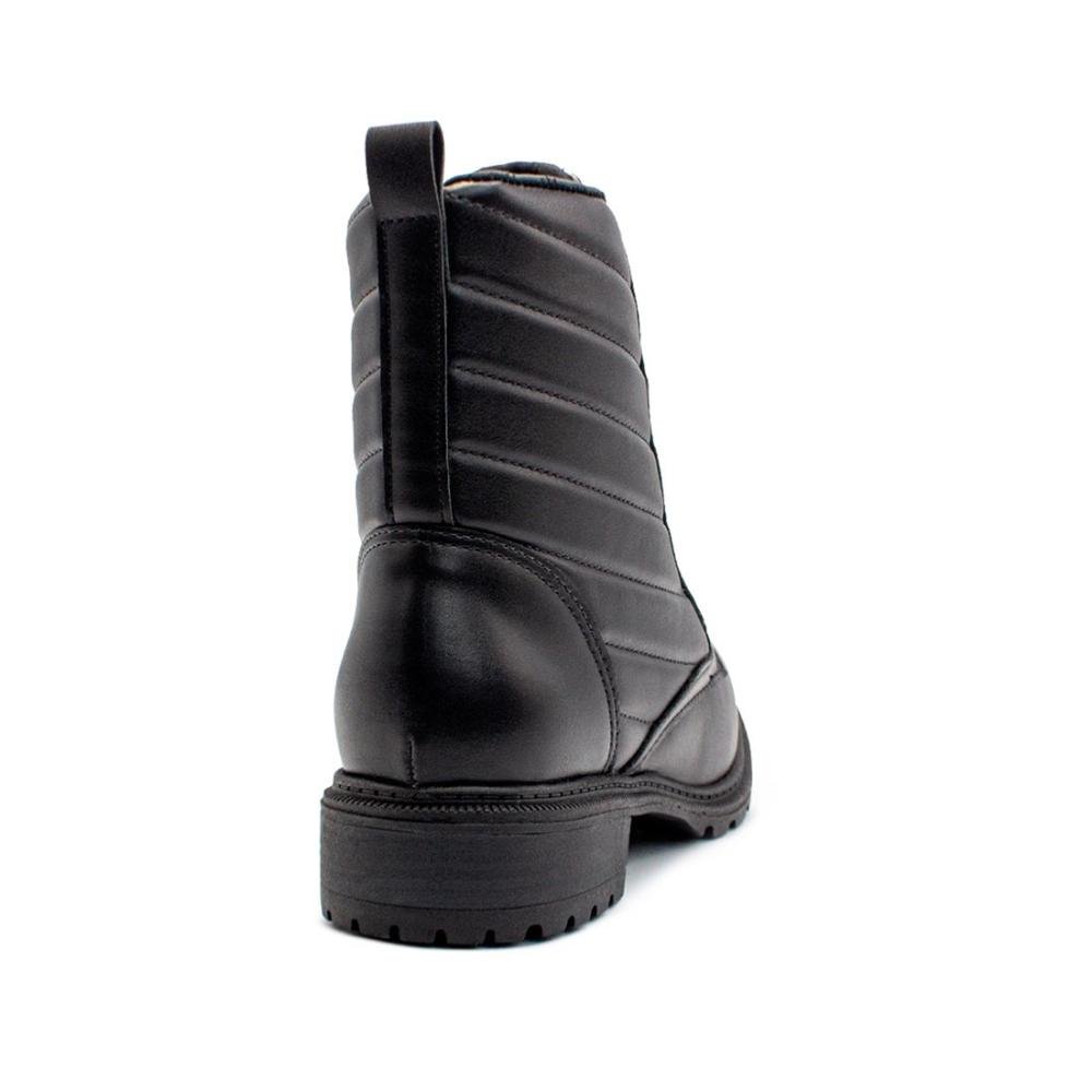 Bota Modare Feminina Napa Pele Strech Conforto 7074.103 Preto 4