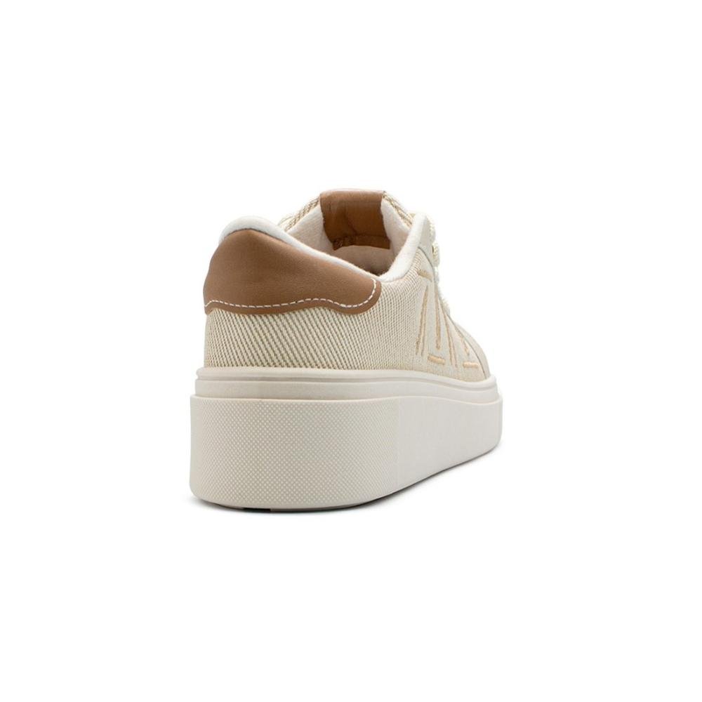 Tênis Vizzano Feminino Casual Tecido Tramado Belgica/Pelica 1339.332 Bege 4