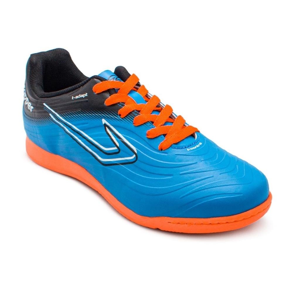 Chuteira Futsal Topper Forza III Azul 2