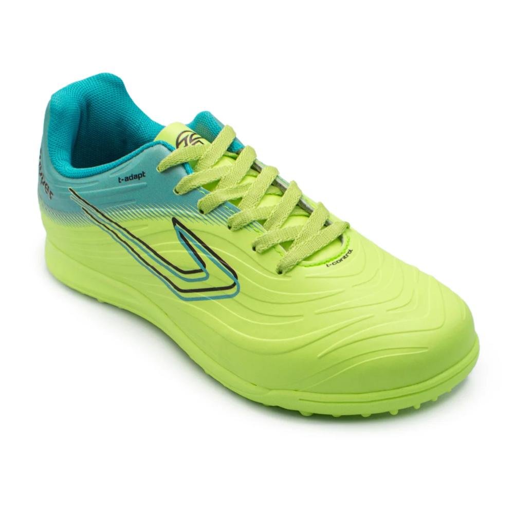 Chuteira Society Topper Forza III Verde 2