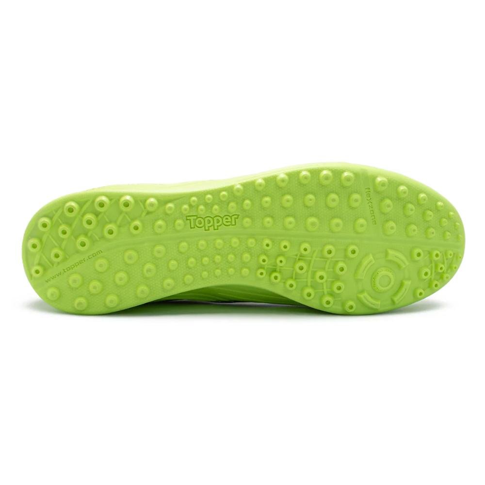 Chuteira Society Topper Forza III Verde 5