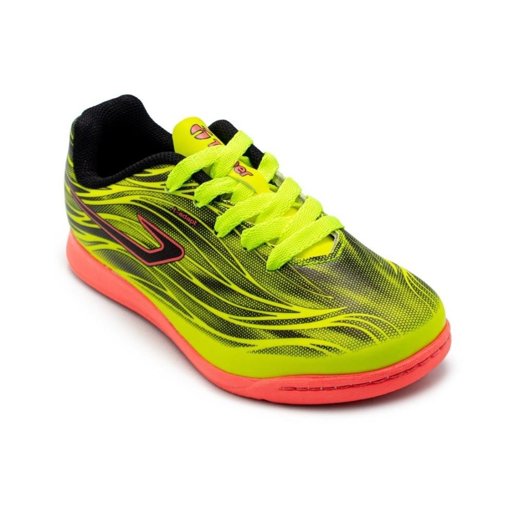 Chuteira Futsal Infantil Topper Slick V Amarelo 2