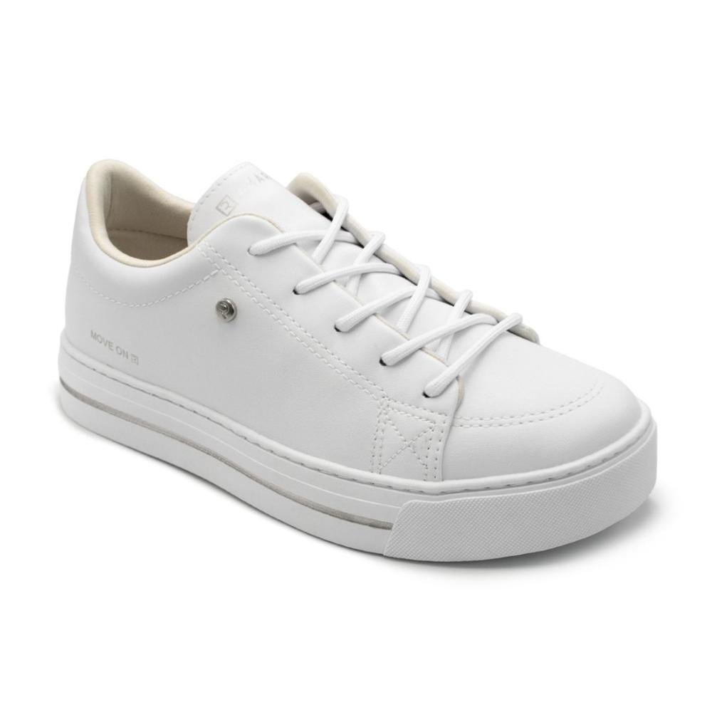 Tênis Ramarim Feminino SNK Flatform 23-93223 Branco 2