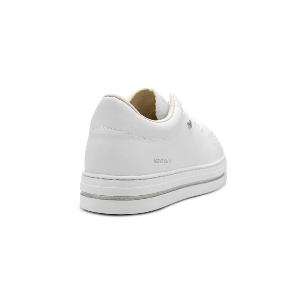 Tênis Ramarim Feminino SNK Flatform 23-93223 Branco 4