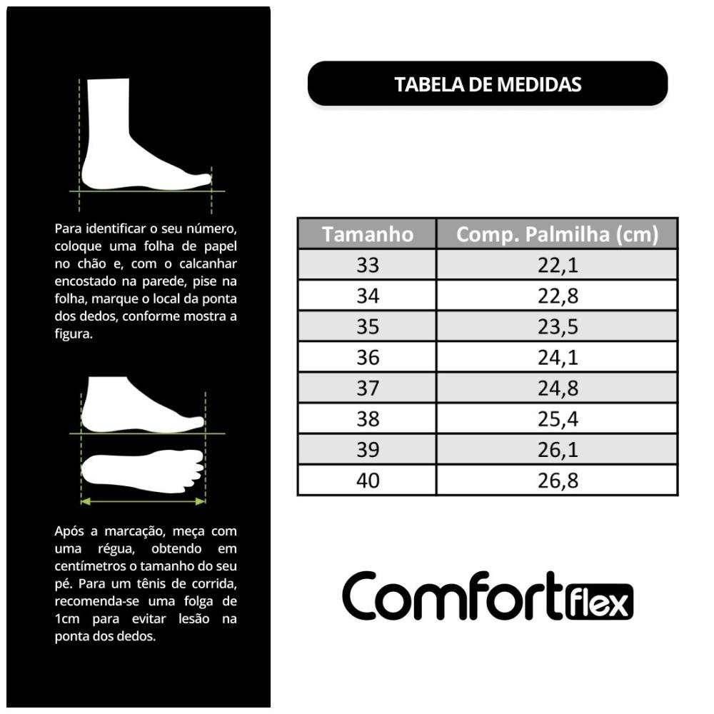 Tênis Comfortflex Feminino Walk Slip On Casual 24-48302 Bege 6