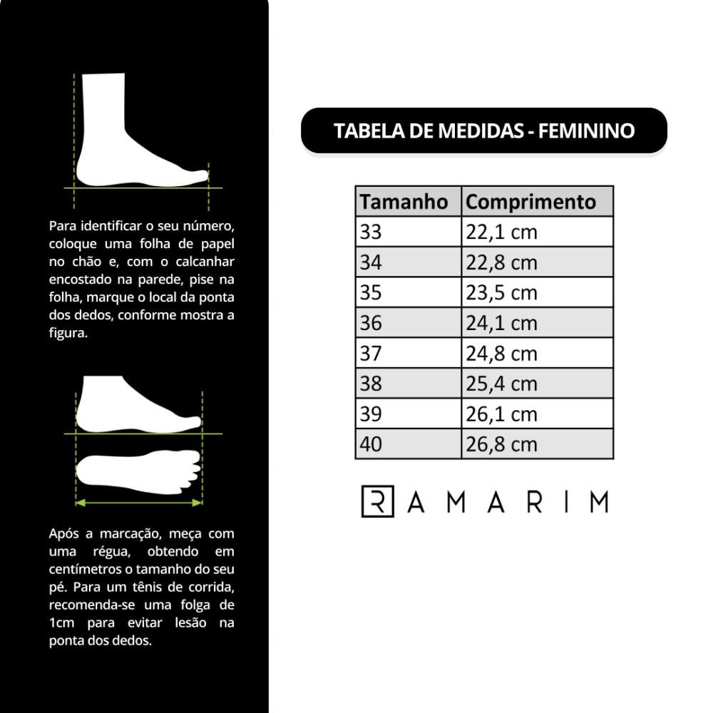 Tênis Ramarim Feminino SNK Flatform 24-91103 Branco 6