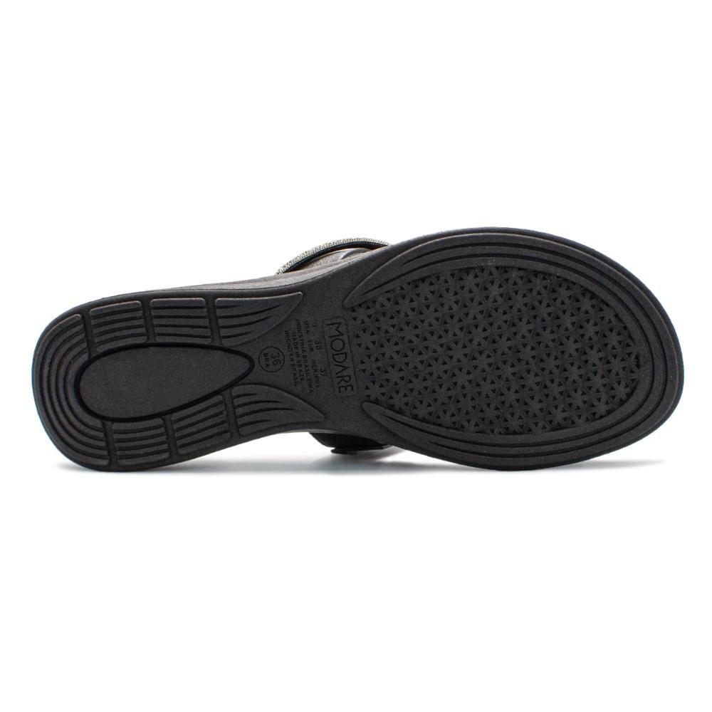 Tamanco Modare Feminino Napa Floather Nature Tira Florença 7174.115 Preto 5
