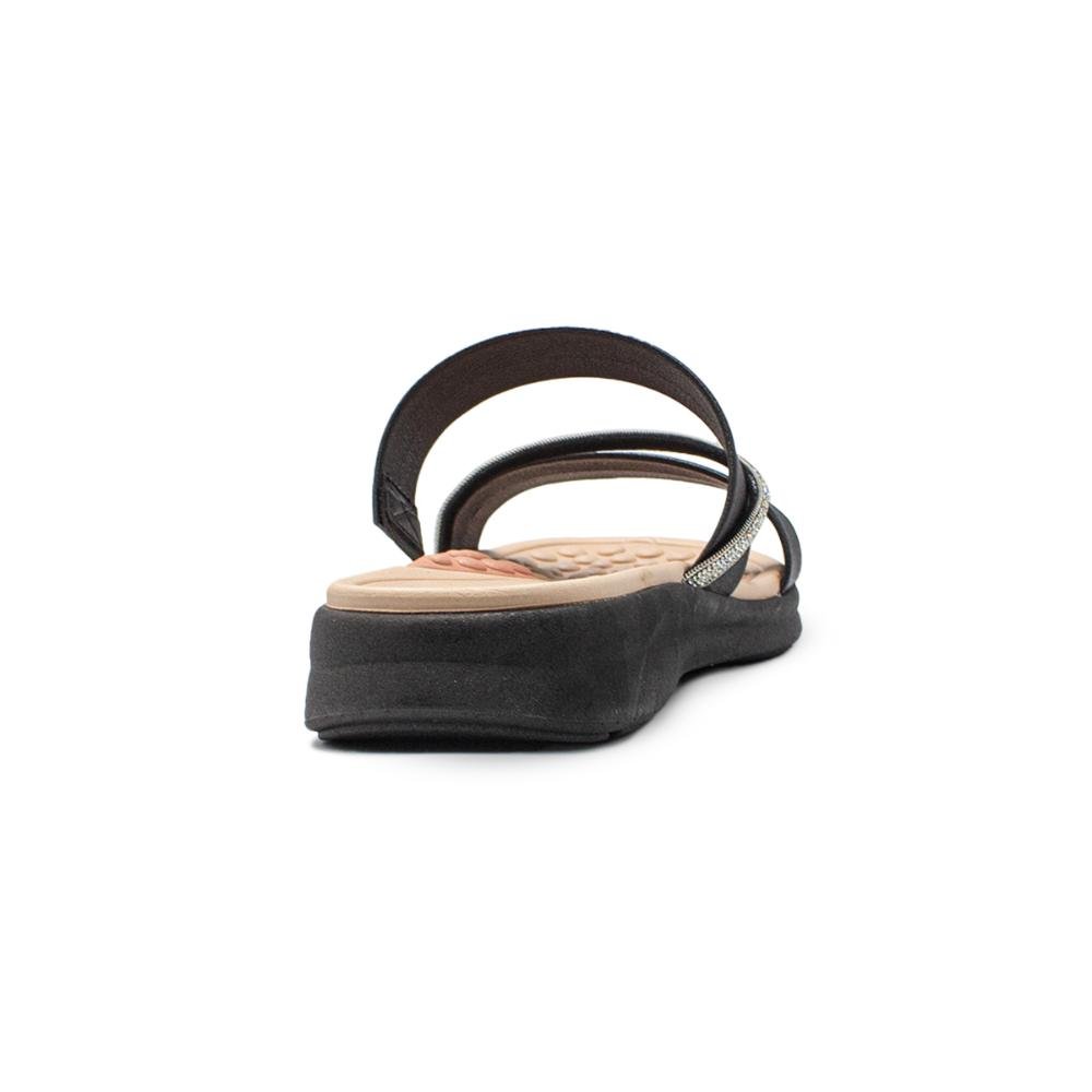 Tamanco Modare Feminino Napa Floather Nature Tira Florença 7174.115 Preto 4