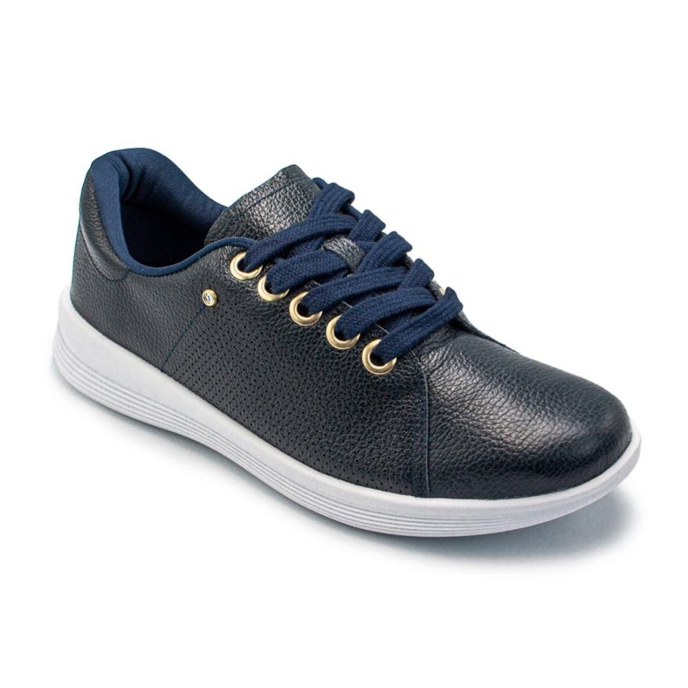 Tênis Usaflex Feminino Couro Conforto Casual UC0602 2