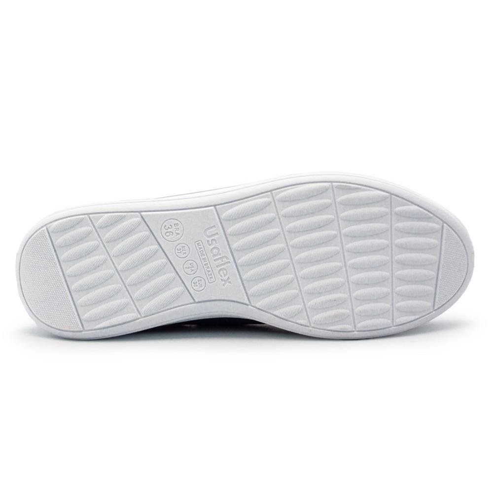 Tênis Usaflex Feminino Couro Conforto Casual UC0602 5