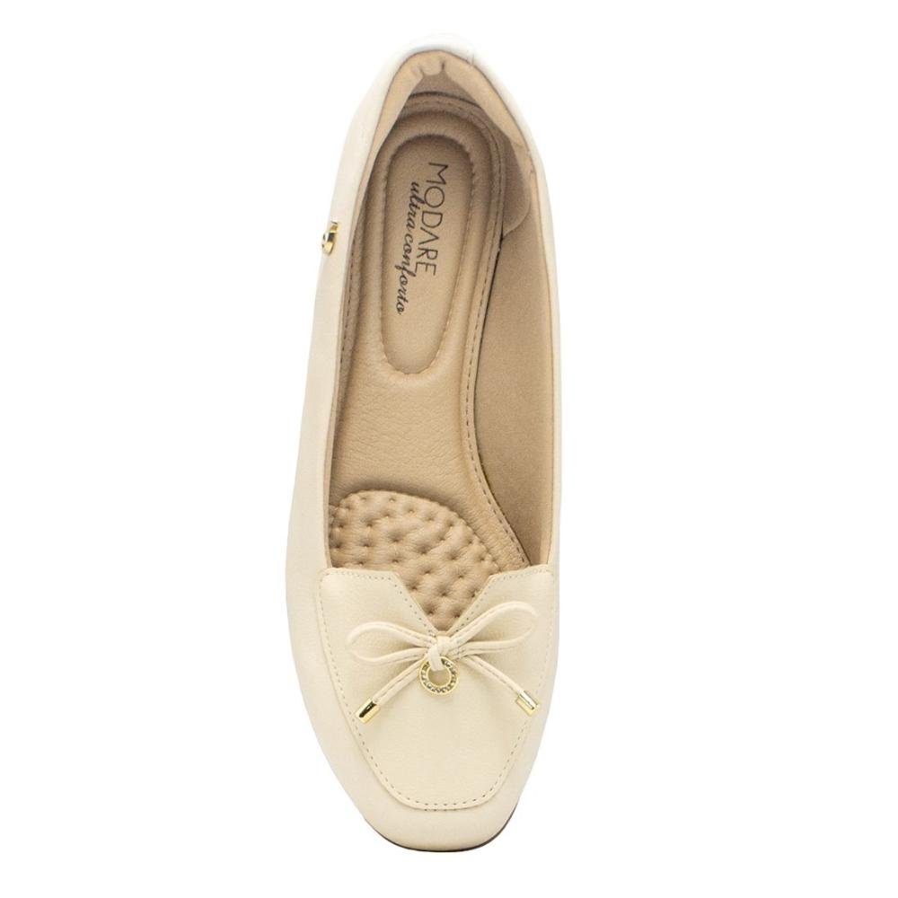 Sapatilha Modare Feminina Napa Floather Nature 7016.461 3