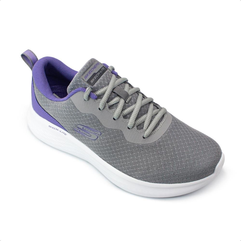 Tênis Skechers Feminino Skech-Lite Pro-Best Chance Treino Cinza/Roxo 2