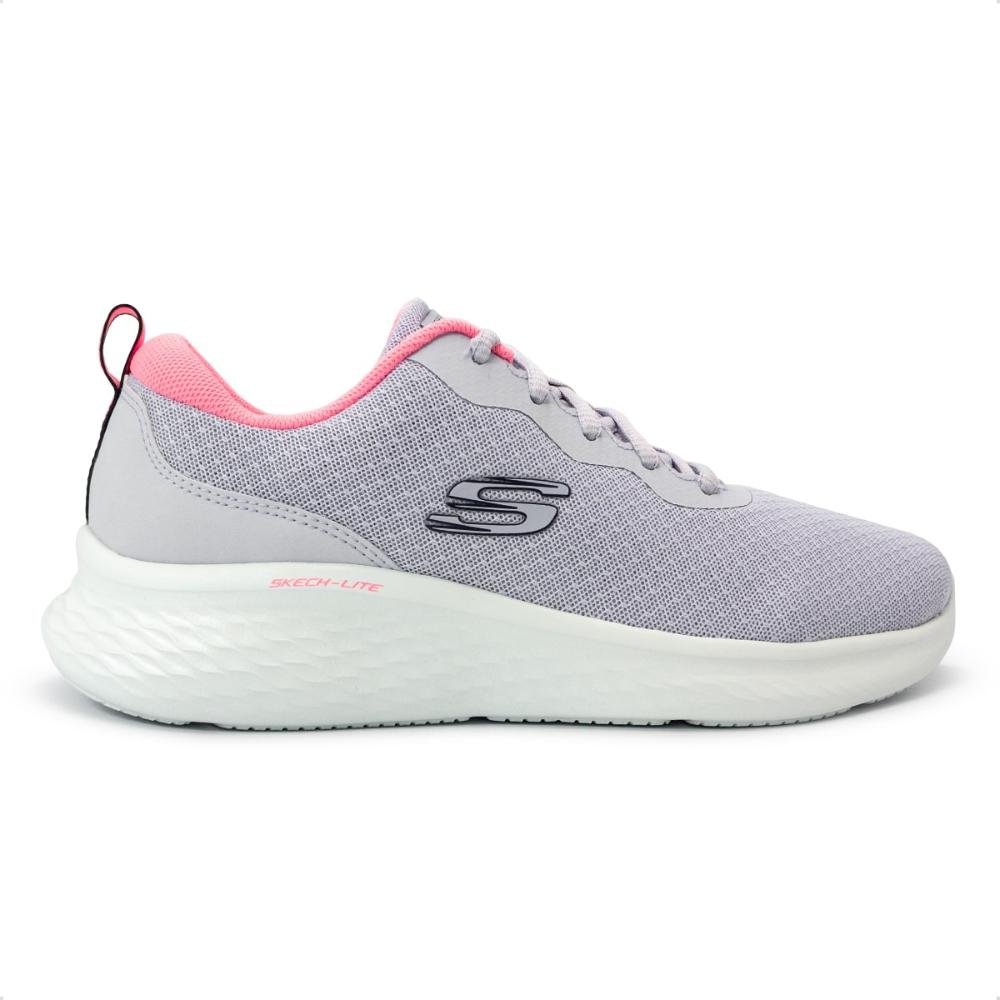 Tênis Skechers Feminino Skech-Lite Pro-Best Chance Treino Cinza/Rosa 1