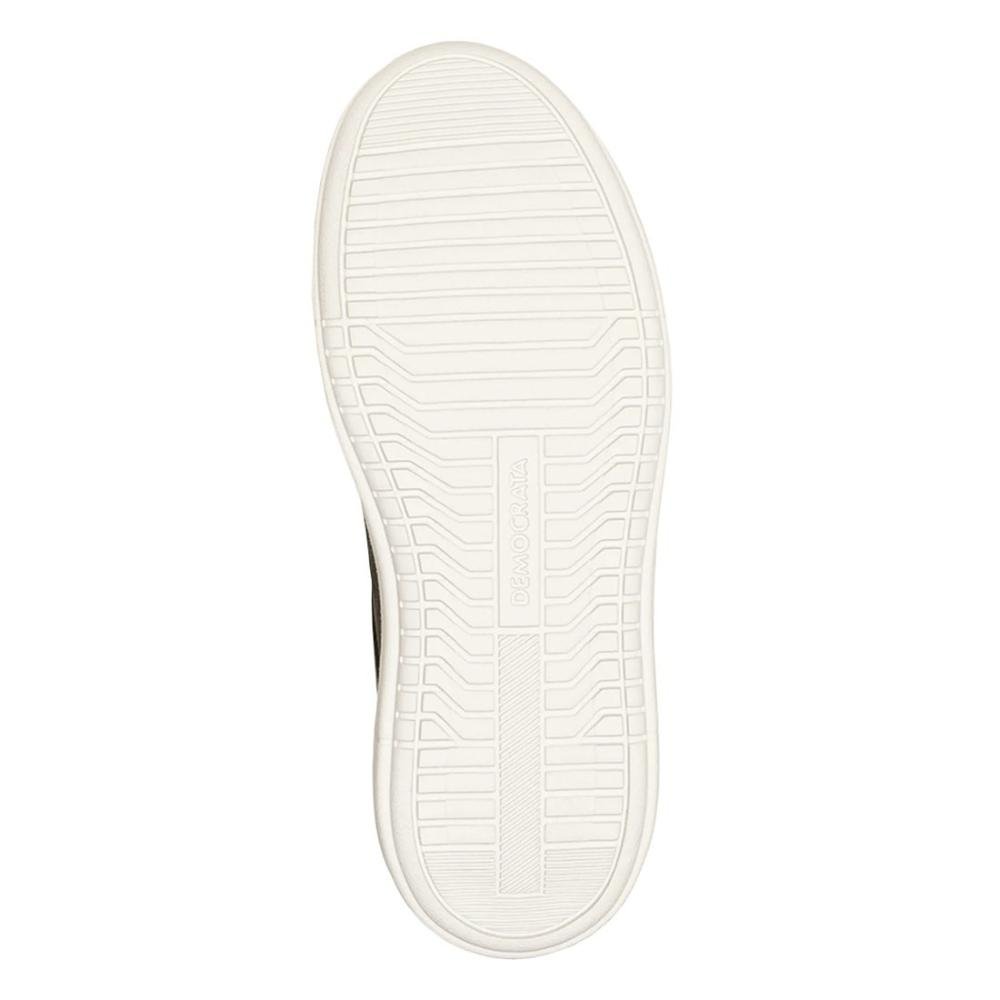 Tênis De Couro Democrata Masculino Denim Joe Ultra Light 526103 Preto 4