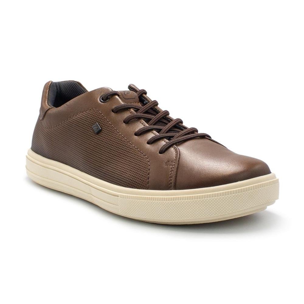 Sapatênis Pegada Couro e Elástico City 111501-03 2