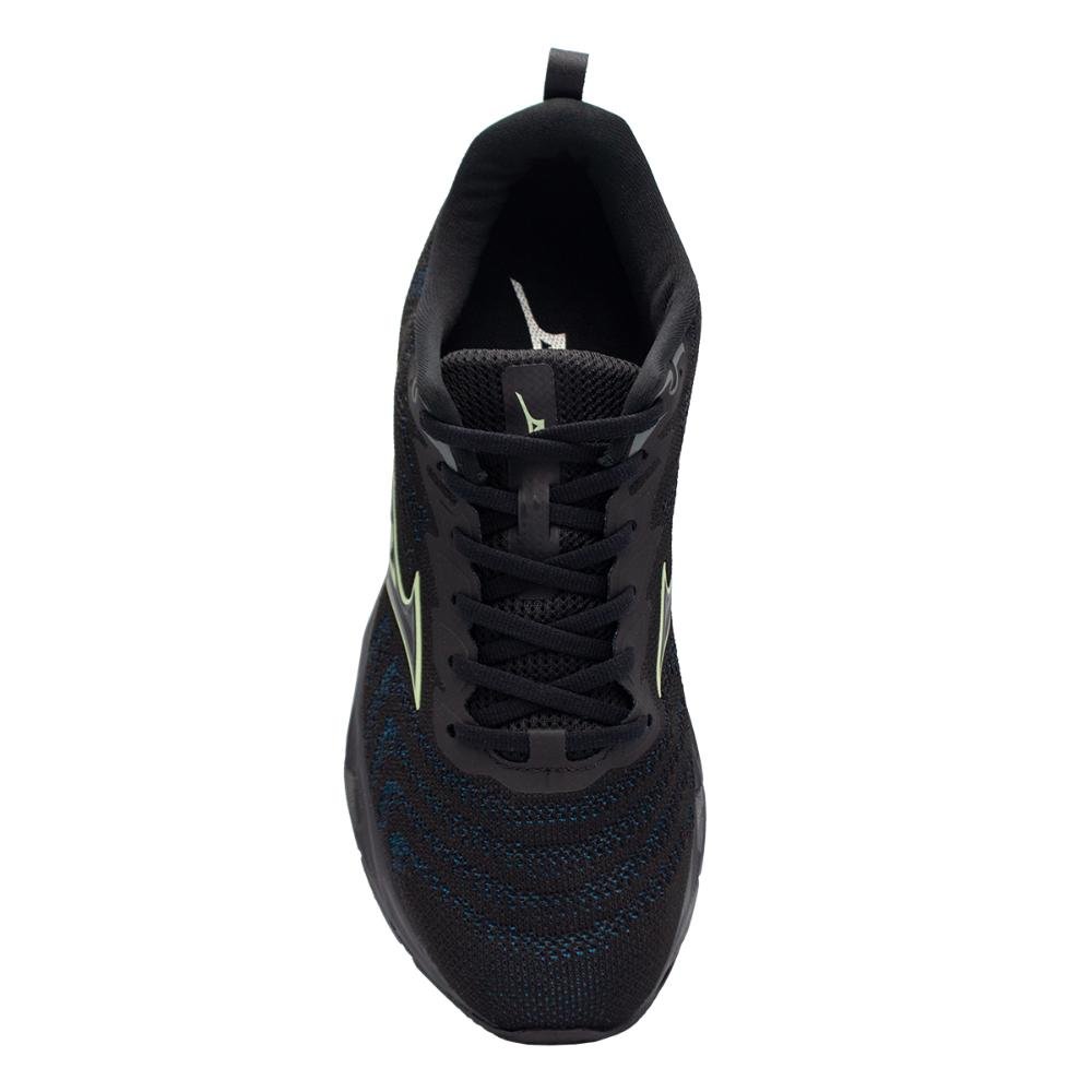 Tênis Mizuno Masculino Wave Stratos 2 Corrida Preto 3